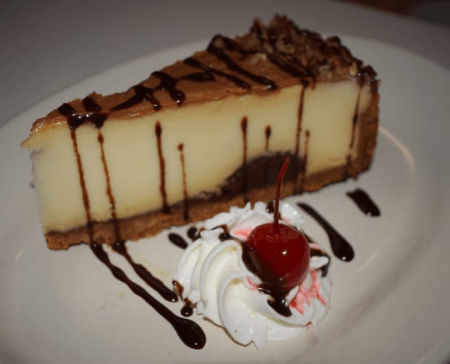 Turtle Cheesecake.