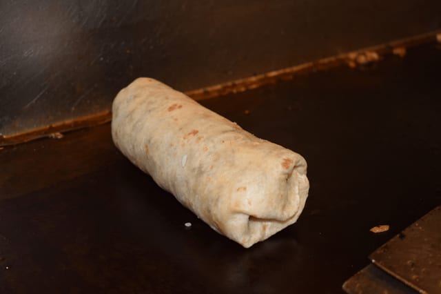 Fried Chicken Wrap.